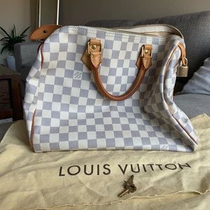 100% authentic Louis Vuitton speedy 35